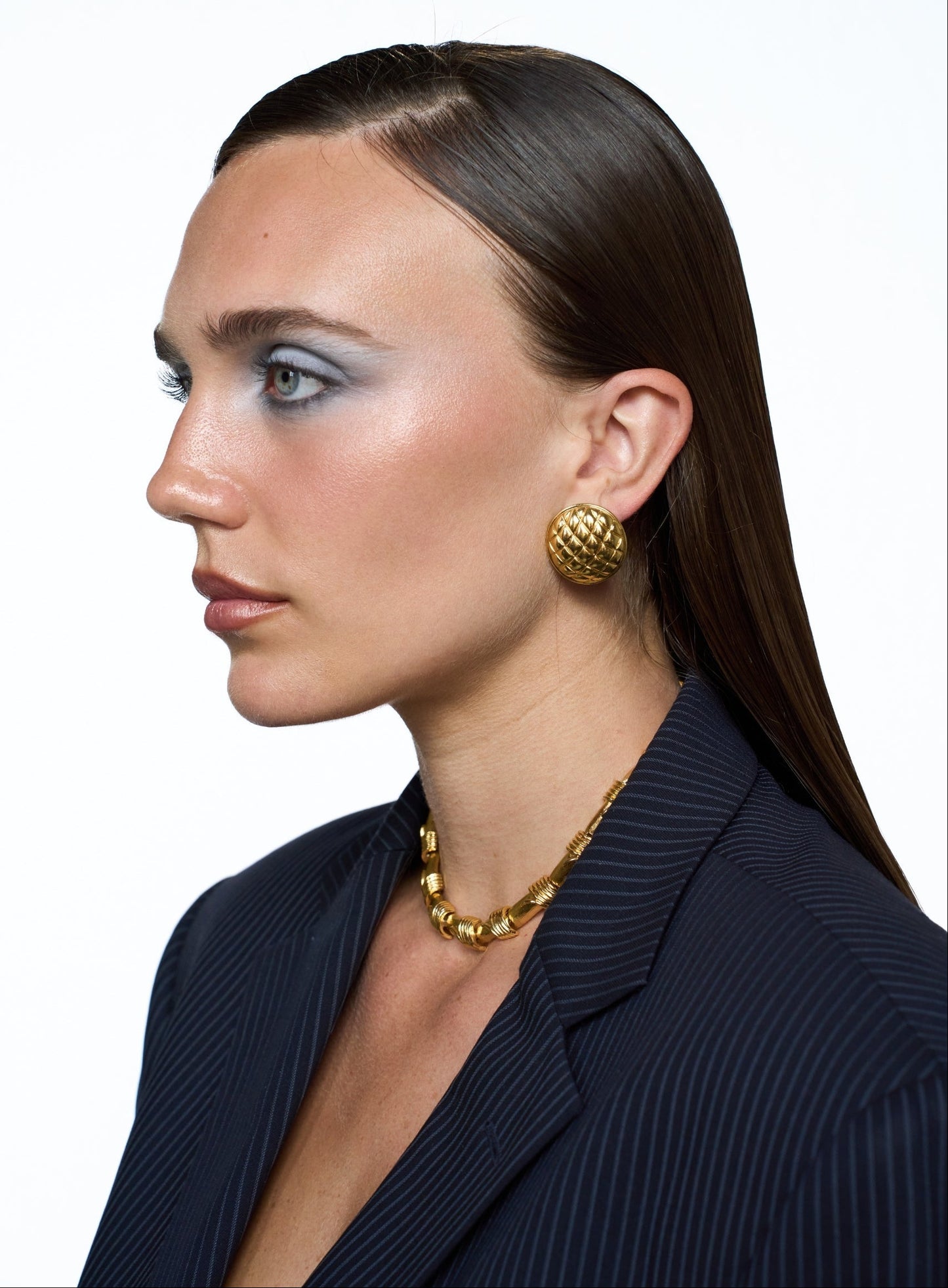 VINTAGE 1980S STATEMENT BAMBOO NECKLACE