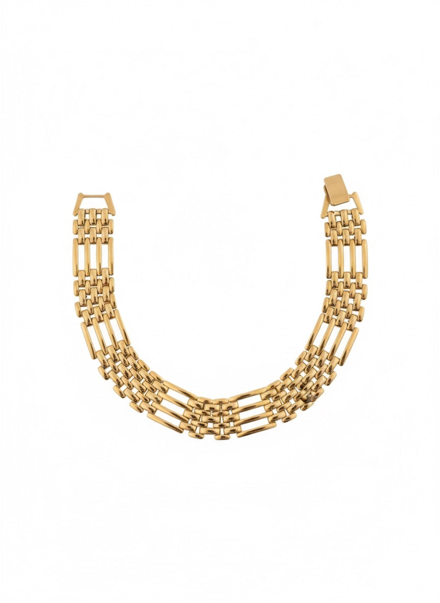 VINTAGE 1990S CLASSIC WATCHBAND STYLE BRACELET