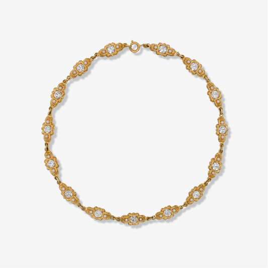VINTAGE 1980S RENAISSANCE IMITATION DAINTY NECKLACE