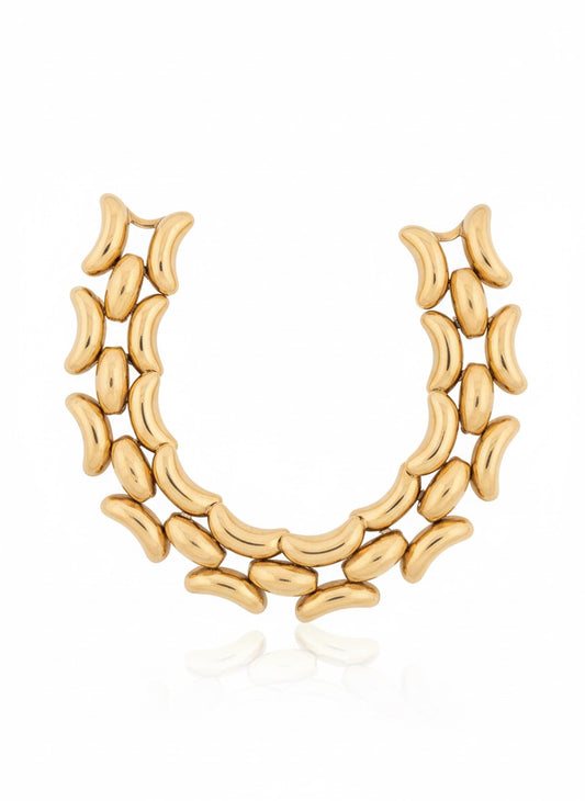 VINTAGE 1980S STATEMENT LINK BRACELET