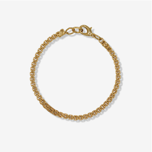 VINTAGE 1990S CLASSIC BOX CHAIN BRACELET