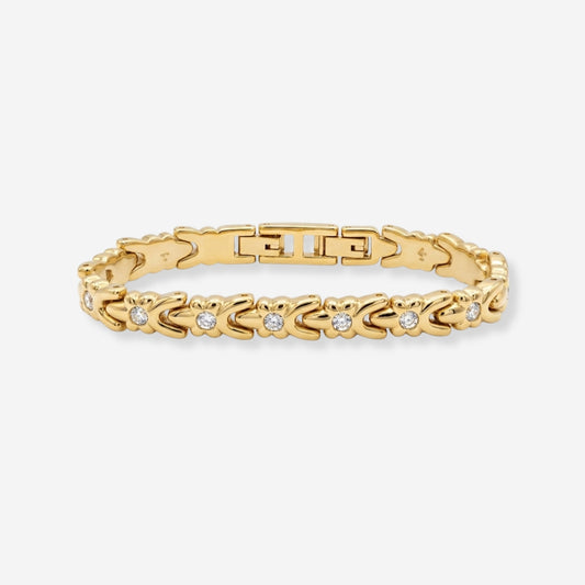 VINTAGE 1990S CLASSIC CRYSTAL PARISIAN BRACELET