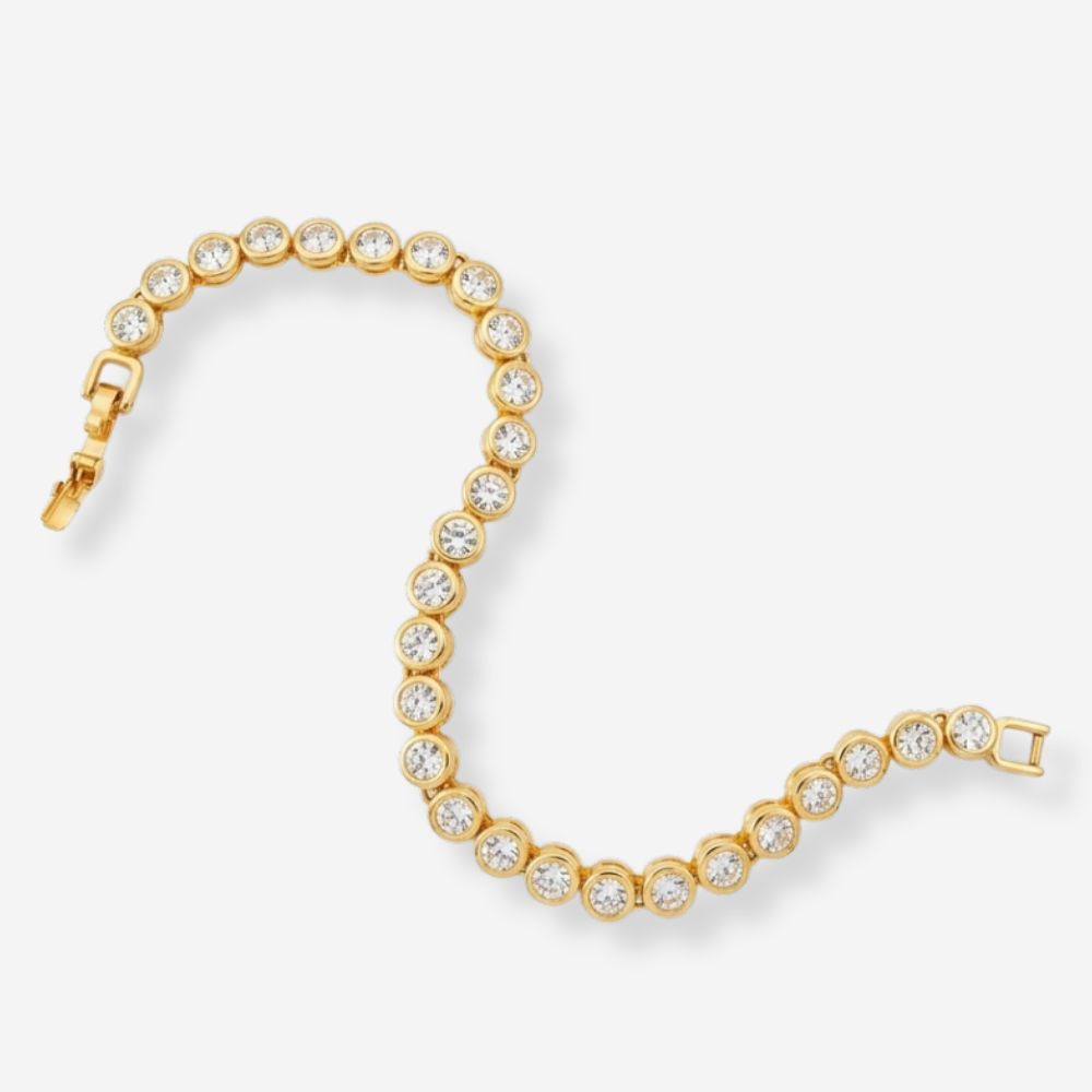 VINTAGE 1990S CLASSIC TENNIS BRACELET_soh